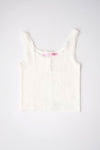 The Pointelle Set - Cloud White